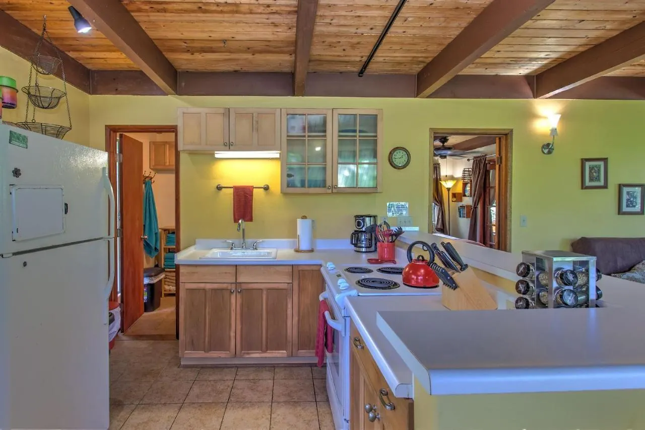 度假居 Kehena Treetop Bungalow Home Pahoa